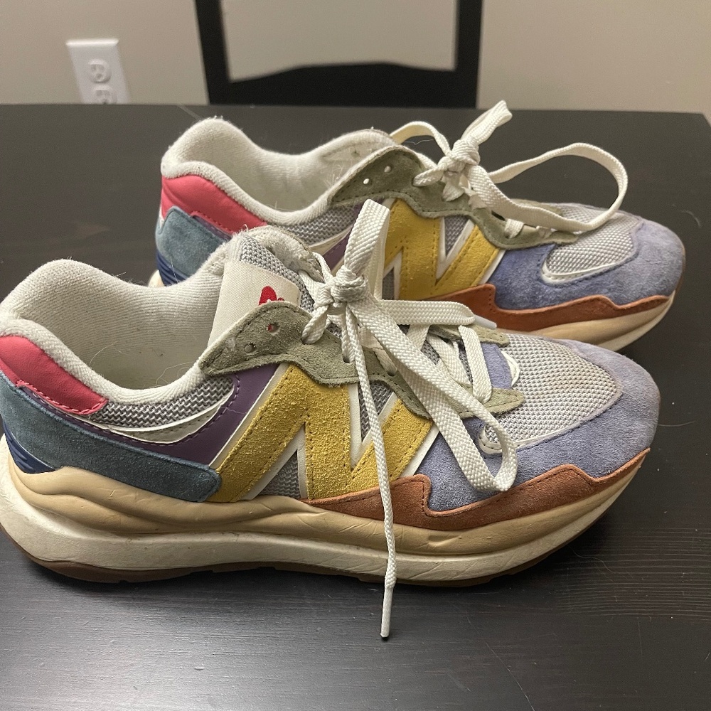 New Balance Women's 57/40 Color Block Low Top Sneakers